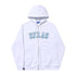 Helas Campus Full Zip Sweat A Capuche Zip - White - Streetart.fr